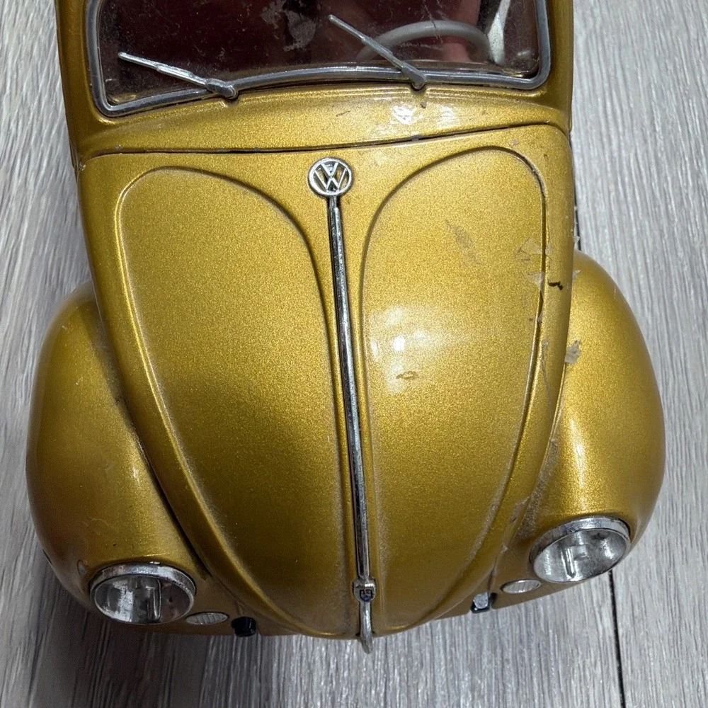 Rare!! 1955 VW Bug Diecast Car Model‎ Special Edition Made In Italy BURAGO